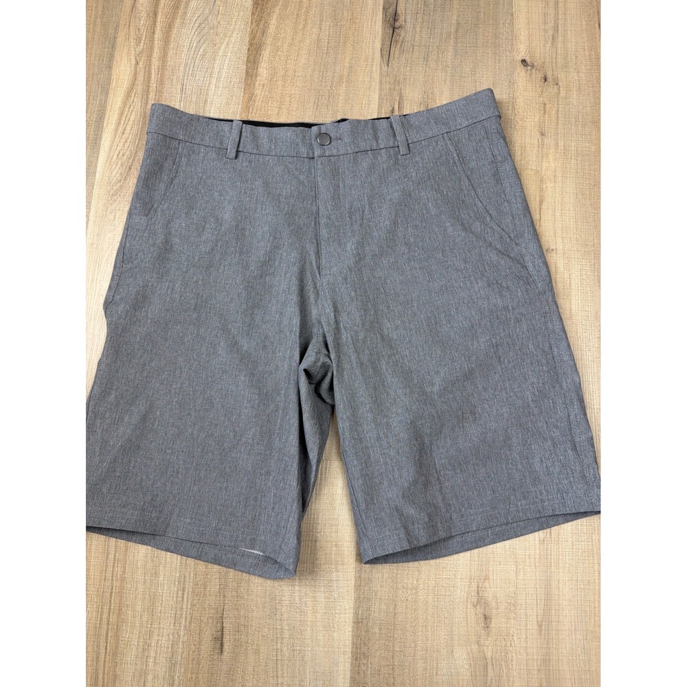 Crivit Mens Grey Golf Shorts Water Repellent Stretch Size 36 IAN 405206_2107 NWT